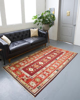 Vintage Turkish Milas Rug 4'4" x 7'7"