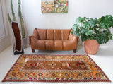 old rug, antique rug, earthy colors, faded colors, Turkish rug, vintage rug, soft rug, Portland, Oregon, rug store, rug shop, local shop, bold colors