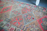 Vintage Kurdish Herki Runner 2.8ftx12.5ft