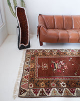 old rug, antique rug, earthy colors, faded colors, Turkish rug, vintage rug, soft rug, Portland, Oregon, rug store, rug shop, local shop, bold colors