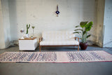 Vintage Kurdish Herki Runner 3ftx13ft