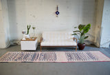 Vintage Kurdish Herki Runner 3ftx13ft