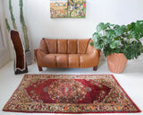 old rug, antique rug, earthy colors, faded colors, Turkish rug, vintage rug, soft rug, Portland, Oregon, rug store, rug shop, local shop, bold colors