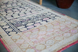 Vintage Kurdish Herki Runner 3ftx13ft