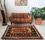 old rug, antique rug, earthy colors, faded colors, Turkish rug, vintage rug, soft rug, Portland, Oregon, rug store, rug shop, local shop, bold colors