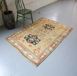 Old Milas Rug 3.9ftx5.9ft