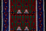 Vintage mini kilim rug in room decor setting, kilim, Turkish rug, vintage rug, portland, rug shop, bright colors, wild shaman, soft rug, bold color, Portland, Oregon, rug store, rug shop, local shop