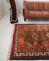 old rug, antique rug, earthy colors, faded colors, Turkish rug, vintage rug, soft rug, Portland, Oregon, rug store, rug shop, local shop, bold colors
