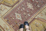 Old Milas Rug 3.8ftx6.5ft