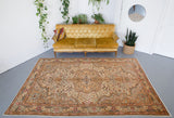 pile rug, turkish rug, vintage rug, portland, rug shop, wild shaman, area rug, worn out rug, earthy rug,