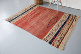 Old Balikesir Kilim 4.7ftx6.5ft