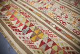 Vintage Ankara Elmadag Kilim 4.6ftx6.10ft