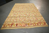 Vintage Ankara Elmadag Kilim 4.6ftx6.10ft