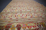 Vintage Ankara Elmadag Kilim 4.6ftx6.10ft