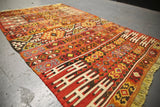 Old Maras Elbistan Kilim 3.6ftx5.10ft