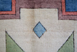 old rug, antique rug, earthy colors, faded colors, Turkish rug, vintage rug, flat weave, kilim rug, large area rug, square rug, Wild Shaman, Portland, Oregon, rug store, rug shop, local shop