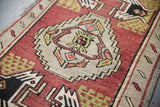 Vintage Mini Turkish Kilim Rug 20"x39.5"