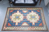 old rug, antique rug, earthy colors, faded colors, Turkish rug, vintage rug, flat weave, kilim rug, large area rug, square rug, Wild Shaman, Portland, Oregon, rug store, rug shop, local shop