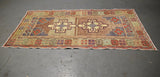 Vintage Faded Anatolian Turkish Rug