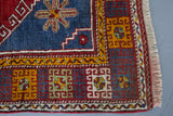 old rug, antique rug, Turkish rug, Portland, Oregon, rug store, rug shop, local shop, bright colors, wild shaman, large rug, area rug, red rug, bold color, burgundy, dark red