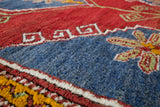 old rug, antique rug, Turkish rug, Portland, Oregon, rug store, rug shop, local shop, bright colors, wild shaman, large rug, area rug, red rug, bold color, burgundy, dark red