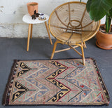 old rug, antique rug, earthy colors, faded colors, turkish rug, vintage rug, flat weave, mini rug, pile rug, Wild Shaman, Portland, Oregon, rug store, rug shop, local shop, kilim rug