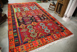 Vintage Corum Alacali Kilim 6.11x13.3ft
