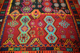 Vintage Corum Alacali Kilim 6.11x13.3ft