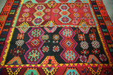 Vintage Corum Alacali Kilim 6.11x13.3ft