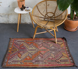 pile rug, Turkish rug, vintage rug, portland, rug shop, bright colors, wild shaman, area rug, red rug, mini rug, bold color, Portland, Oregon, rug store, rug shop, local shop, flat weave, kilim rug