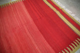 Vintage Bodrum Kilim 4.7x7.9ft