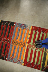Vintage Yozgat Kilim Runner