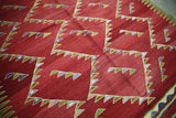 Vintage Balikesir Kilim 4.9ftx6.8ft