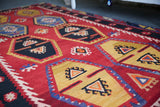 Old Sivas Sarkisla Kilim 5.5ftx9.10ft