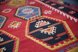 Old Sivas Sarkisla Kilim 5.5ftx9.10ft