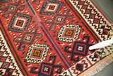 Old Van Kilim 3.3ftx5.6ft