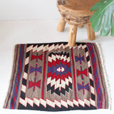 pile rug, Turkish rug, vintage rug, portland, rug shop, bright colors, wild shaman, area rug, red rug, mini rug, bold color, Portland, Oregon, rug store, rug shop, local shop, flat weave, kilim rug