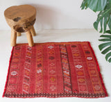 pile rug, Turkish rug, vintage rug, portland, rug shop, bright colors, wild shaman, area rug, red rug, mini rug, bold color, Portland, Oregon, rug store, rug shop, local shop, flat weave, kilim rug