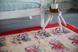 Vintage Isparta Rug 6ftx9ft