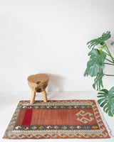 pile rug, Turkish rug, vintage rug, portland, rug shop, bright colors, wild shaman, area rug, red rug, mini rug, bold color, Portland, Oregon, rug store, rug shop, local shop, flat weave, kilim rug