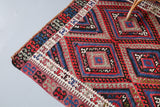 Old Fethiye Kilim 5.3ftx9.4ft