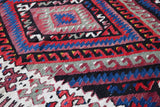 Old Fethiye Kilim 5.3ftx9.4ft