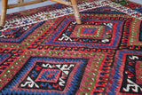 Old Fethiye Kilim 5.3ftx9.4ft