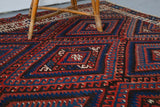 Old Fethiye Kilim 5.3ftx9.4ft