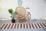Vintage Anatolian Kilim Runner 2.3ftx10.5ft