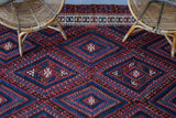 Old Fethiye Kilim 5.3ftx9.4ft