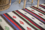Vintage Anatolian Kilim Runner 2.3ftx10.5ft