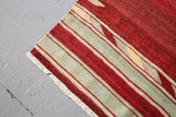Vintage Bodrum Bos Kilim 5ftx9ft