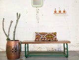 Lumbar Kilim Pillow 12inx24in