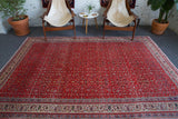 old rug, antique rug, Turkish rug, Portland, Oregon, rug store, rug shop, local shop, bright colors, wild shaman, large rug, area rug, red rug, bold color, burgundy, dark red